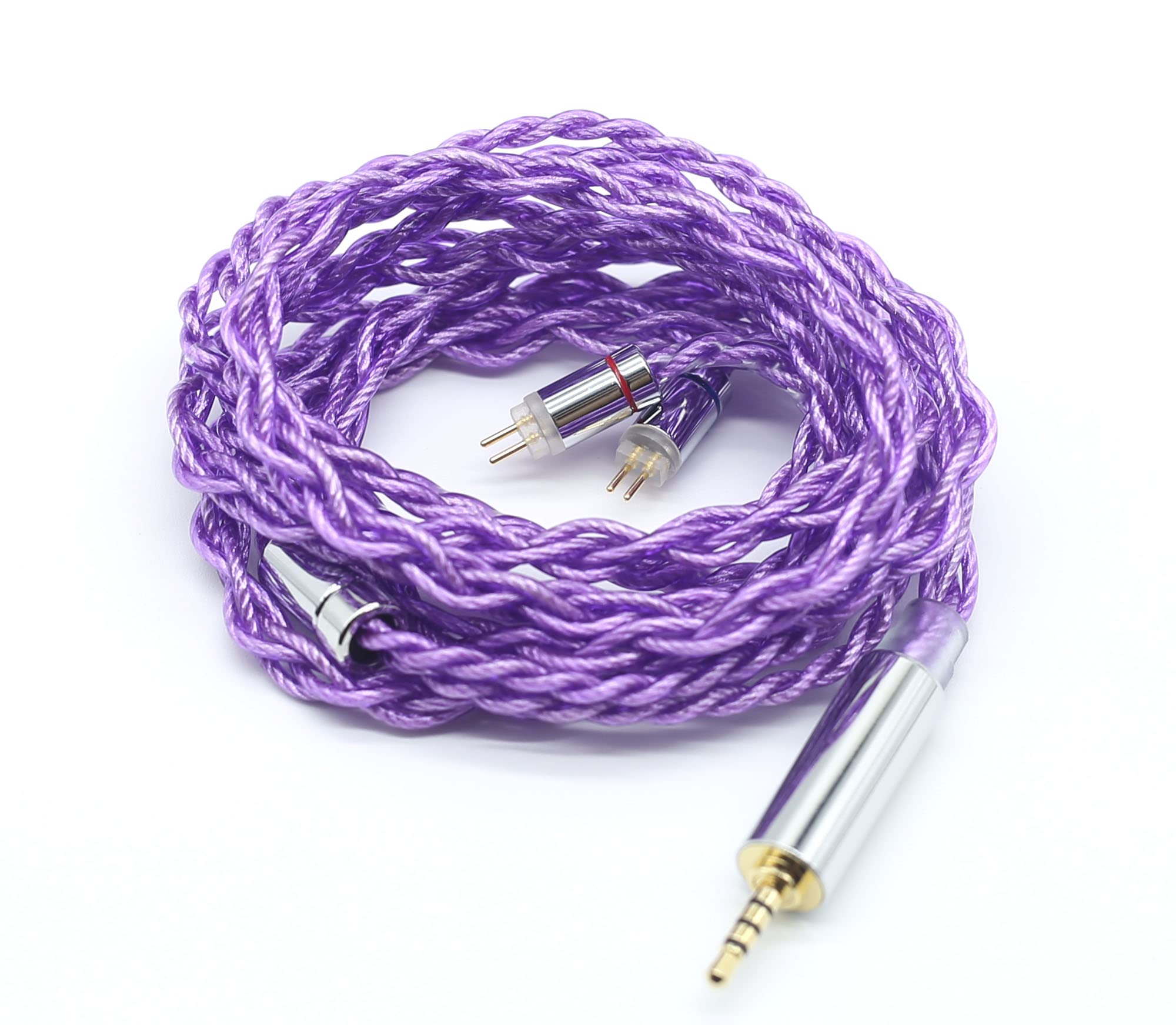 Amazon | BIGMANGO-SUMIRE 2pin2.5mm銀メッキケーブル2.5mmリ